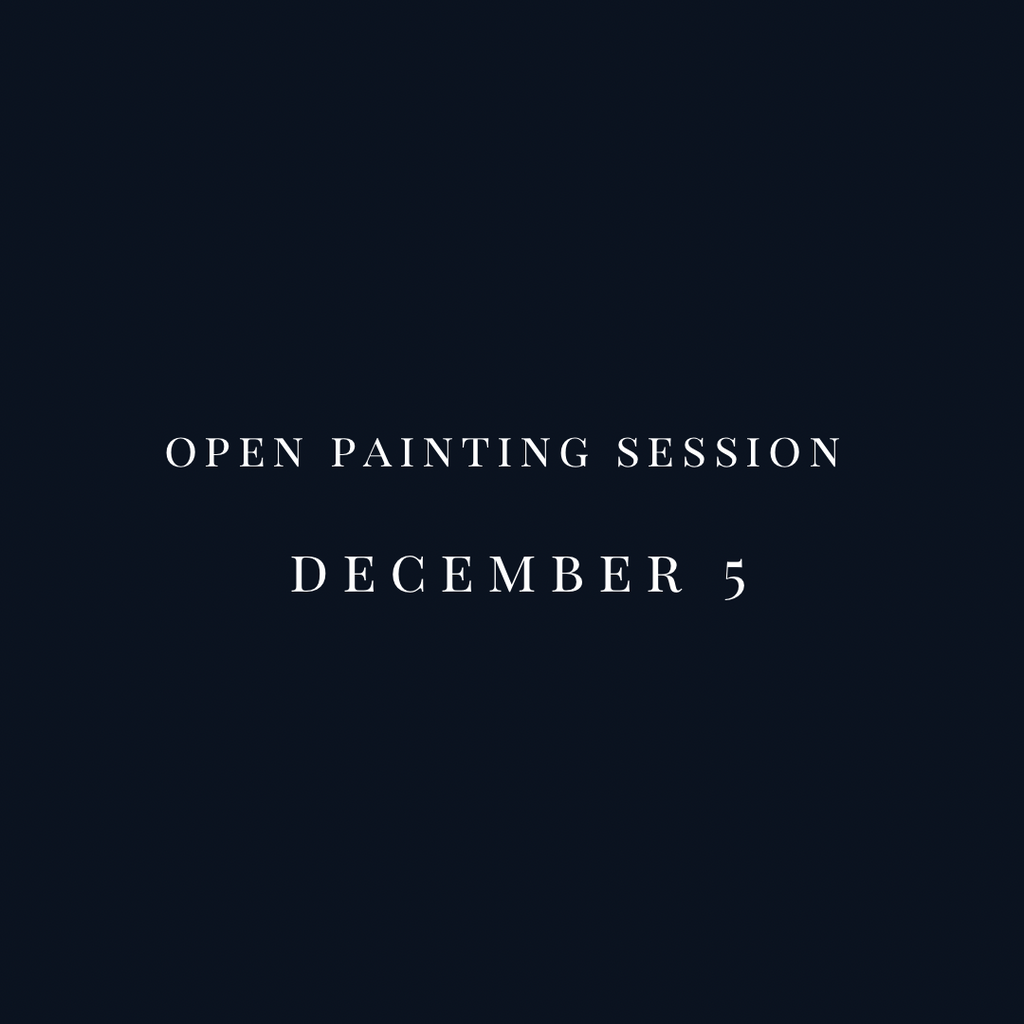 open painting session DEC 5