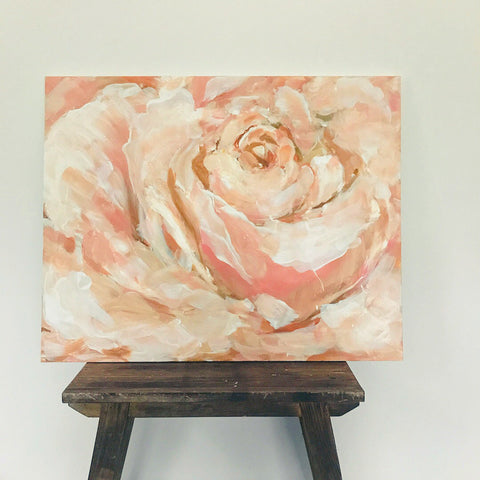 peach garden rose