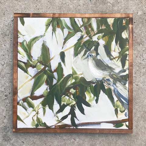 bird on olive branch