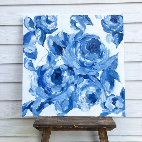 Blue roses