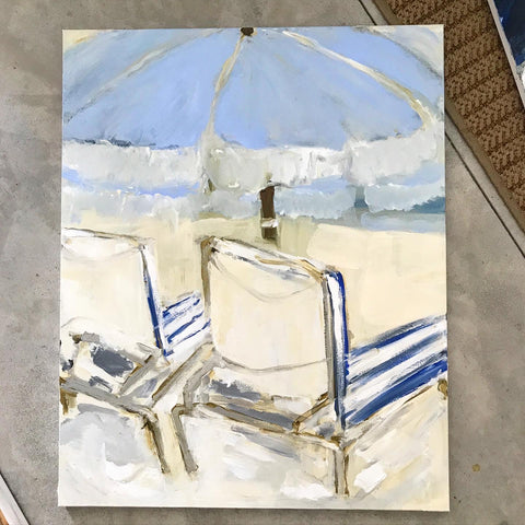 Beach chairs