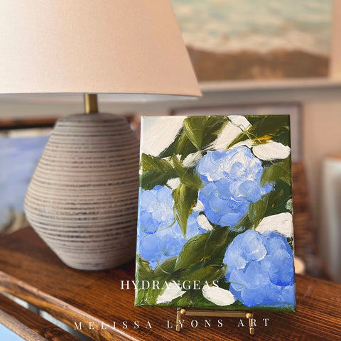 Blue Hydrangeas